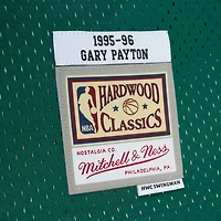 Mitchell  Ness Gary Payton Kelly Seattle SuperSonics 1995 96 Hardwood Classics Swingman Jersey
