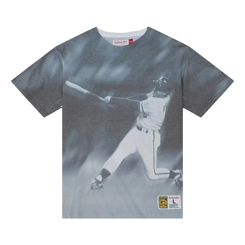 Mitchell  Ness George Brett Kansas City Royals Cooperstown Collection Highlight Sublimated Player Graphic T-Shirt