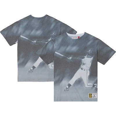 Mitchell  Ness George Brett Kansas City Royals Cooperstown Collection Highlight Sublimated Player Graphic T-Shirt