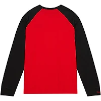 Mitchell  Ness Georgia Bulldogs Legendary Slub Raglan Long Sleeve T-Shirt