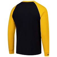Mitchell  Ness Gold Pittsburgh Penguins Legendary Slub Raglan Long Sleeve T-Shirt