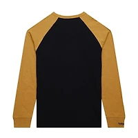 Mitchell  Ness Gold Vegas Golden Knights Legendary Slub Raglan Long Sleeve T-Shirt
