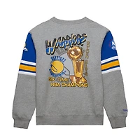 Mitchell  Ness Golden State Warriors Hardwood Classics All Over 40 Pullover Sweatshirt