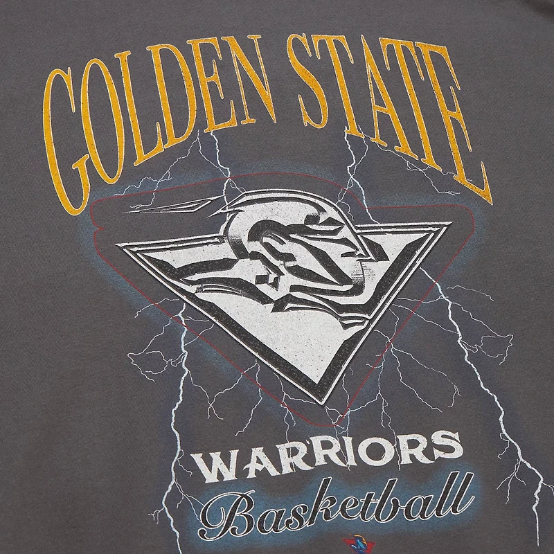 Mitchell  Ness Golden State Warriors Hardwood Classics Lightweight Pullover Sweatshirt