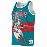Mitchell  Ness Grant Hill Detroit Pistons Hardwood Classics Player Tank Top