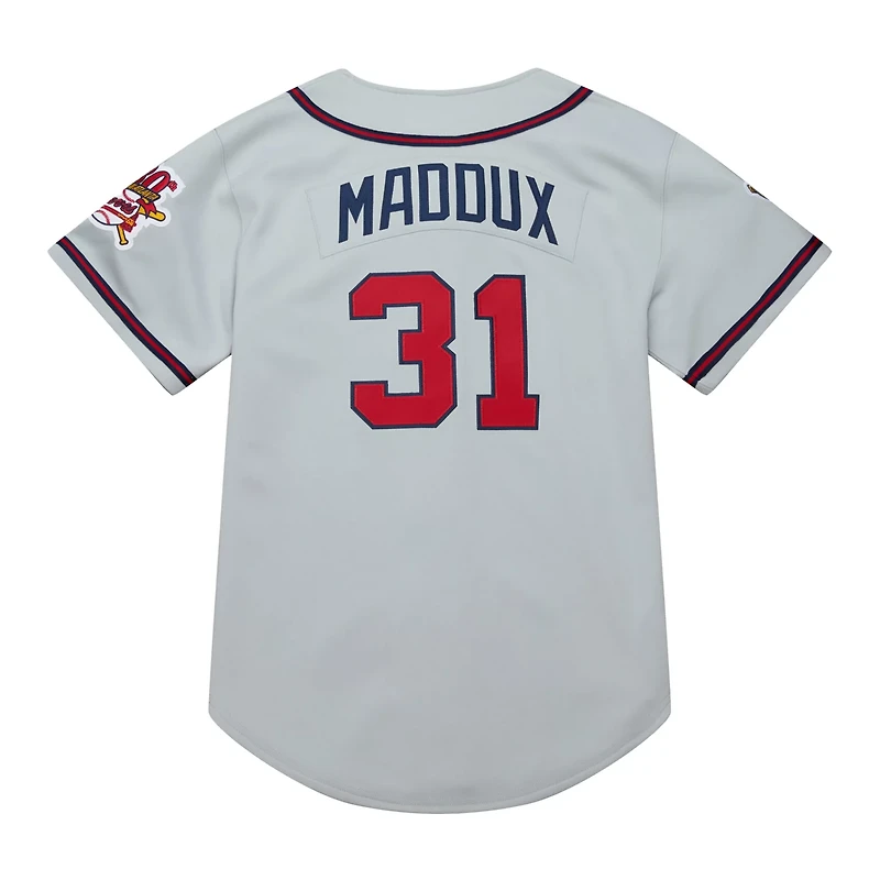 Mitchell  Ness Greg Maddux Atlanta Braves 1995 Throwback Authentic Jersey