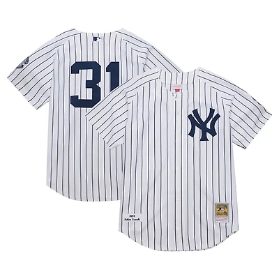 Mitchell  Ness Ichiro Suzuki New York Yankees 2014 Cooperstown Collection Authentic Throwback Jersey