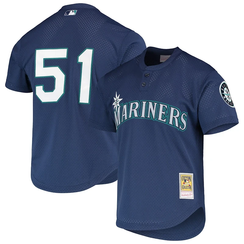 Mitchell Ness Ichiro Suzuki Seattle Mariners Cooperstown Collection Mesh Batting Practice Jersey