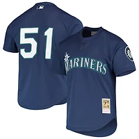 Mitchell  Ness Ichiro Suzuki Seattle Mariners Cooperstown Collection Mesh Batting Practice Jersey