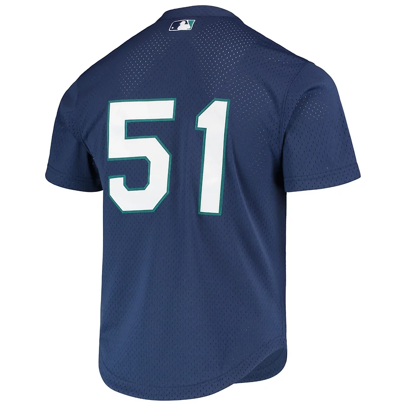 Mitchell Ness Ichiro Suzuki Seattle Mariners Cooperstown Collection Mesh Batting Practice Jersey