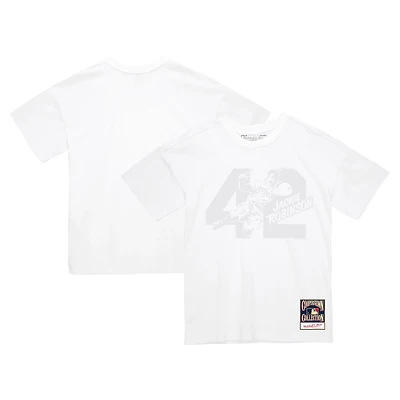 Mitchell  Ness Jackie Robinson Brooklyn Dodgers Cooperstown Collection Sliding 42 T-Shirt