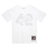 Mitchell  Ness Jackie Robinson Brooklyn Dodgers Cooperstown Collection Sliding 42 T-Shirt