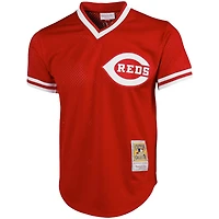 Mitchell  Ness Johnny Bench Cincinnati s Cooperstown Collection Big Tall Mesh Batting Practice Jersey