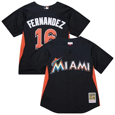 Mitchell  Ness Jose Fernandez Miami Marlins Authentic Batting Practice Jersey