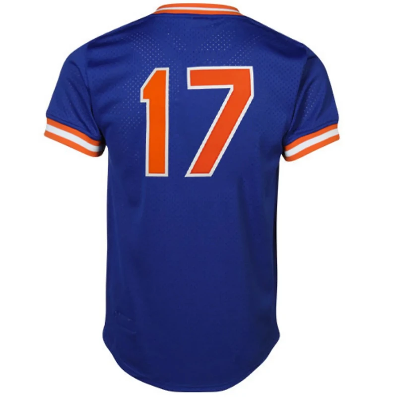 Mitchell  Ness Keith Hernandez New York Mets Cooperstown Mesh Batting Practice Jersey