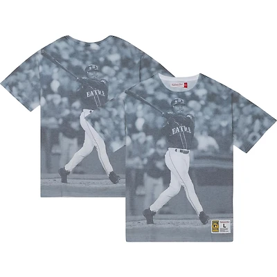 Mitchell  Ness Ken Griffey Jr Seattle Mariners Cooperstown Collection Highlight Sublimated Player Graphic T-Shirt