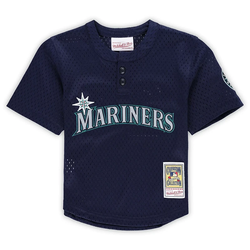Mitchell Ness Ken Griffey Jr Seattle Mariners Cooperstown Collection Mesh Batting Practice Jersey