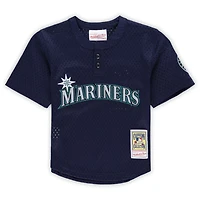 Mitchell  Ness Ken Griffey Jr Seattle Mariners Cooperstown Collection Mesh Batting Practice Jersey