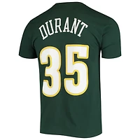Mitchell  Ness Kevin Durant Seattle SuperSonics Hardwood Classics Stitch Name Number T-Shirt