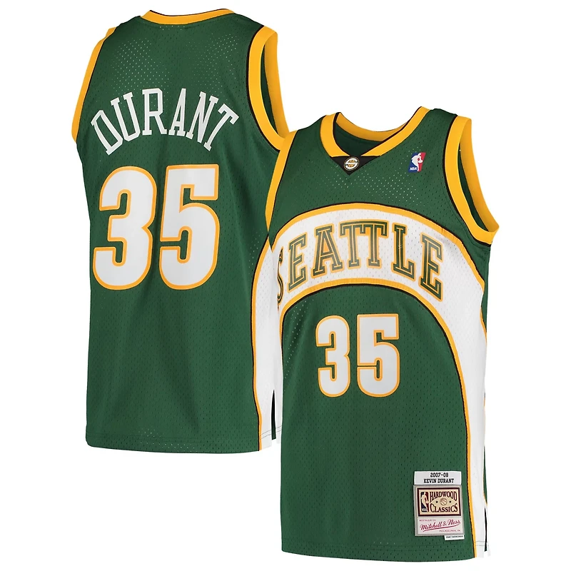 Mitchell Ness Kevin Durant Seattle SuperSonics Hardwood Classics Swingman Jersey