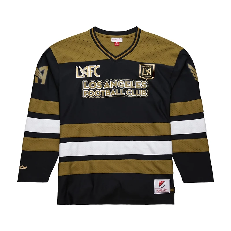 Mitchell  Ness LAFC Stateside V-Neck Long Sleeve Jersey