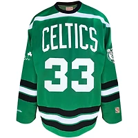 Mitchell  Ness Larry Bird Kelly Boston Celtics Big Tall NBA Hockey Jersey