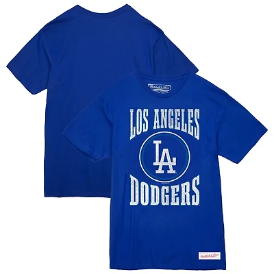 Mitchell  Ness Los Angeles Dodgers Arched Logo Slub T-Shirt