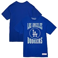 Mitchell  Ness Los Angeles Dodgers Arched Logo Slub T-Shirt