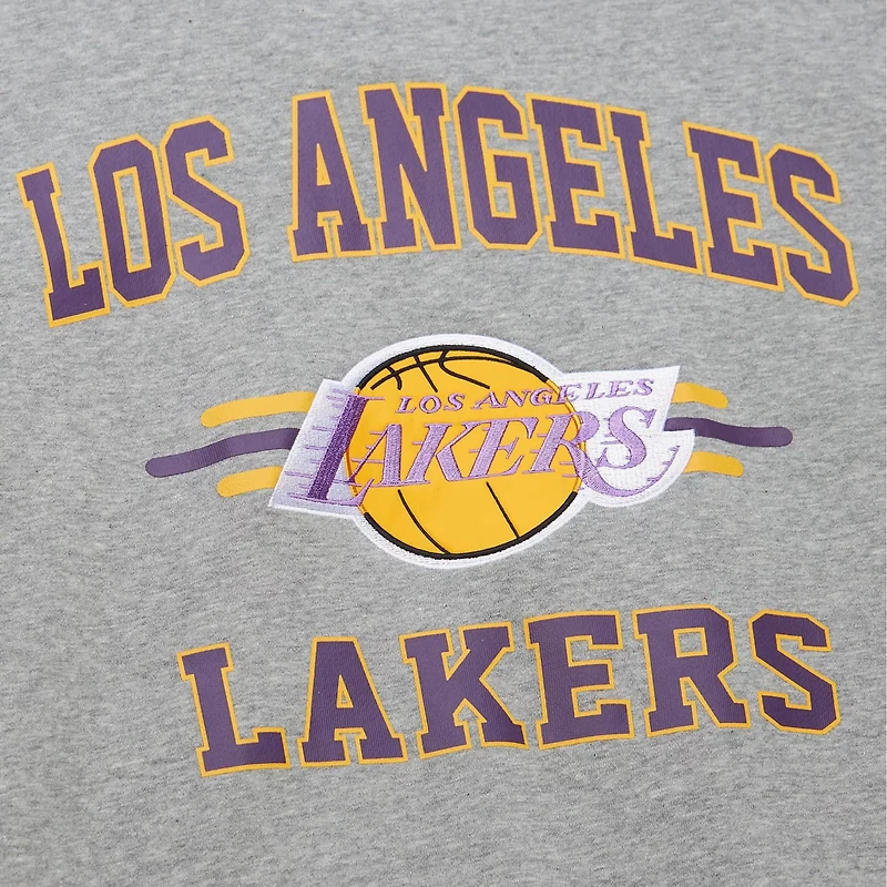 Mitchell  Ness Los Angeles Lakers Hardwood Classics All Over 40 Pullover Sweatshirt