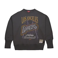 Mitchell  Ness Los Angeles Lakers Hardwood Classics Lightweight Pullover Sweatshirt