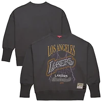 Mitchell  Ness Los Angeles Lakers Hardwood Classics Lightweight Pullover Sweatshirt