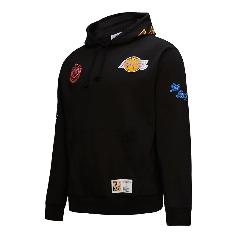 Mitchell  Ness Los Angeles Lakers Hardwood Classics out Collection Pullover Hoodie
