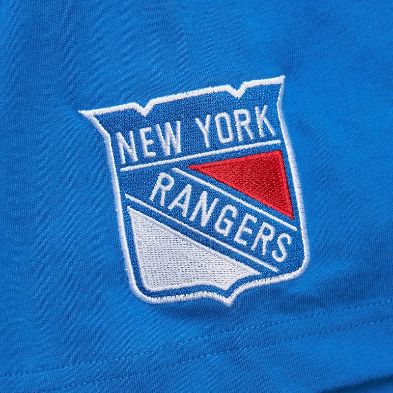 Mitchell  Ness Mark Messier New York Rangers Premium Nickname Vintage Logo T-Shirt