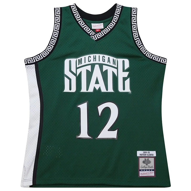 Mitchell  Ness Mateen Cleaves Michigan State Spartans 1999 00 Swingman Jersey