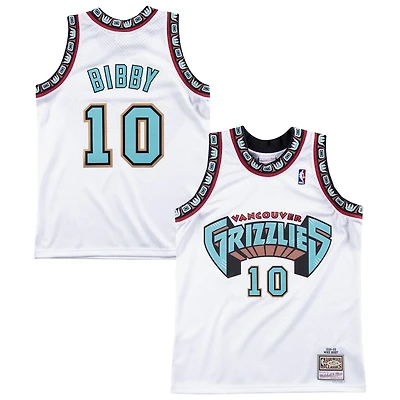 Mitchell  Ness Mike Bibby Vancouver Grizzlies 1998 99 Hardwood Classics Swingman Jersey