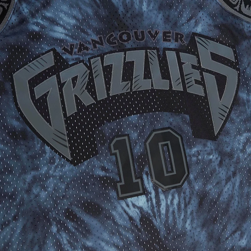 Mitchell  Ness Mike Bibby Vancouver Grizzlies Hardwood Classics 1998 99 Tie-Dye Swingman Jersey