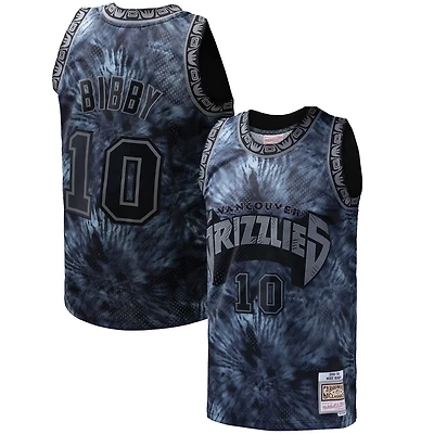 Mitchell  Ness Mike Bibby Vancouver Grizzlies Hardwood Classics 1998 99 Tie-Dye Swingman Jersey