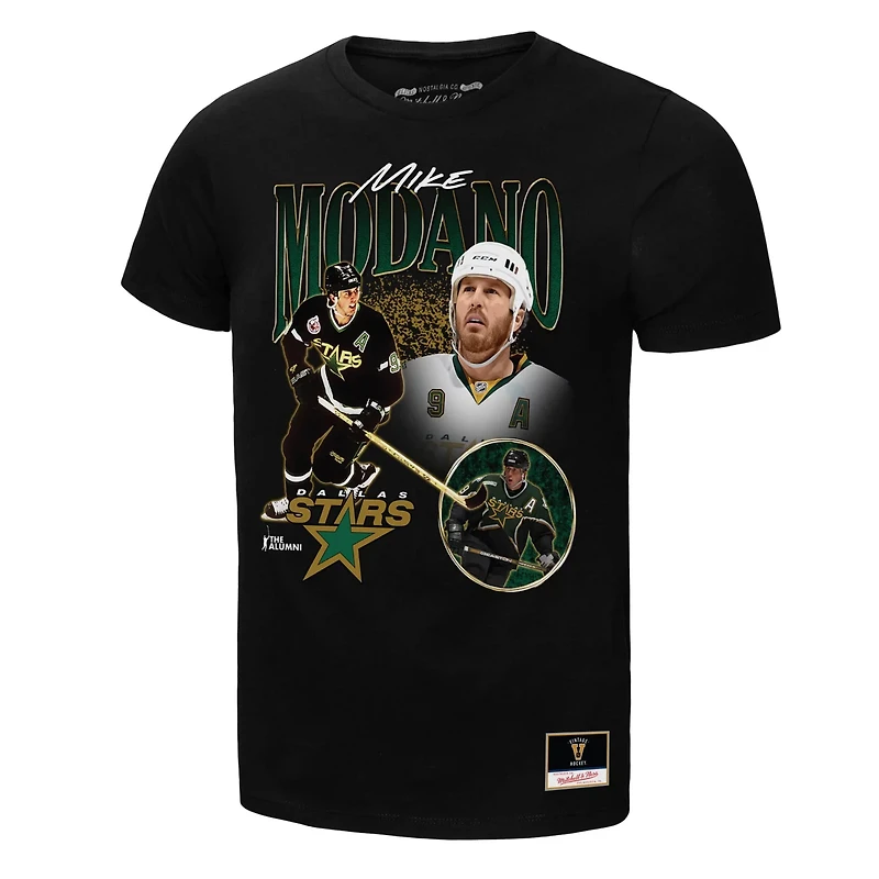 Mitchell  Ness Mike Modano Dallas Stars Player Collage Name Number T-Shirt