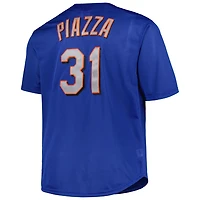 Mitchell  Ness Mike Piazza New York Mets Big Tall Cooperstown Collection Mesh Batting Practice Jersey