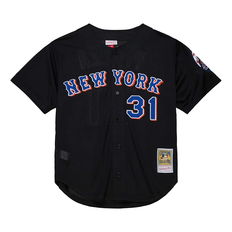 Mitchell  Ness Mike Piazza New York Mets Cooperstown Collection 2000 Batting Practice Jersey