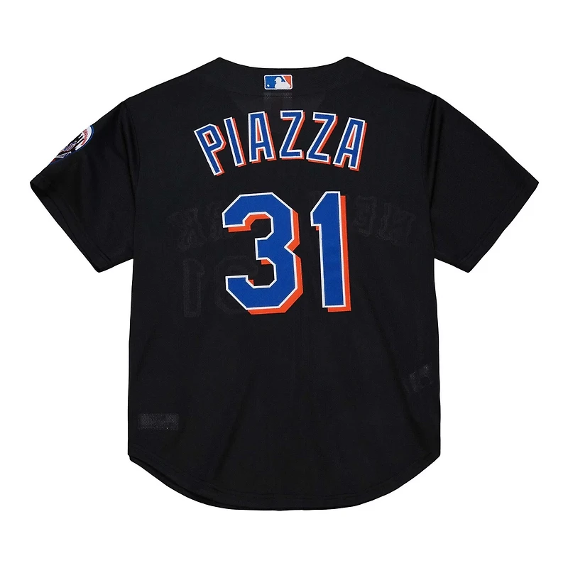 Mitchell  Ness Mike Piazza New York Mets Cooperstown Collection 2000 Batting Practice Jersey