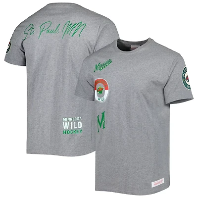 Mitchell  Ness Minnesota Wild City Collection T-Shirt