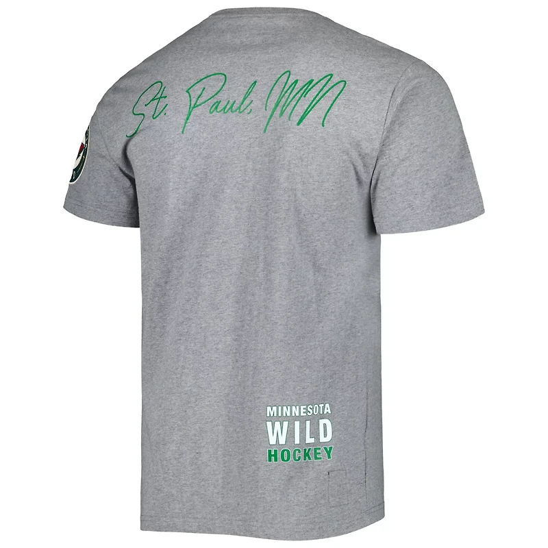 Mitchell  Ness Minnesota Wild City Collection T-Shirt