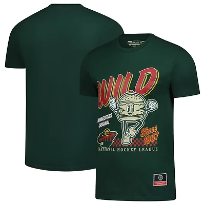 Mitchell  Ness Minnesota Wild Local Food T-Shirt