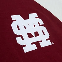 Mitchell  Ness Mississippi State Bulldogs Legendary Slub Raglan Long Sleeve T-Shirt
