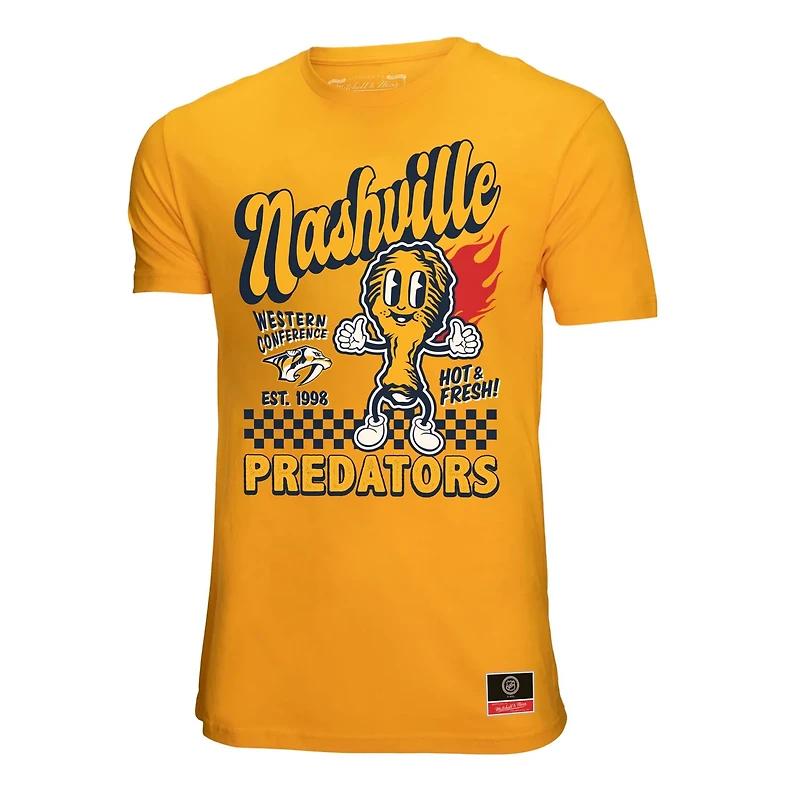 Mitchell Ness Nashville Predators Local Food T-Shirt