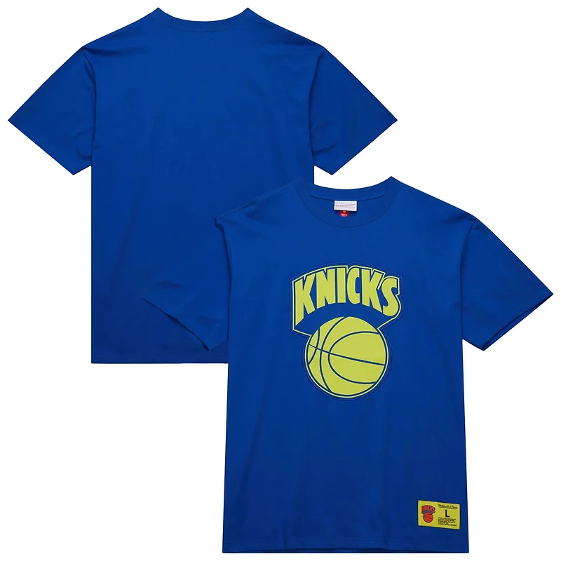 Mitchell Ness New York Knicks Hardwood Classics Neon Nights Premium T-Shirt