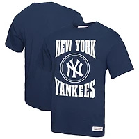 Mitchell  Ness New York Yankees Arched Logo Slub T-Shirt