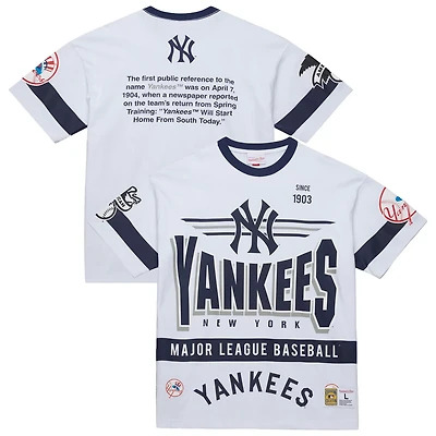 Mitchell  Ness New York Yankees Cooperstown Collection Team Origins Premium T-Shirt