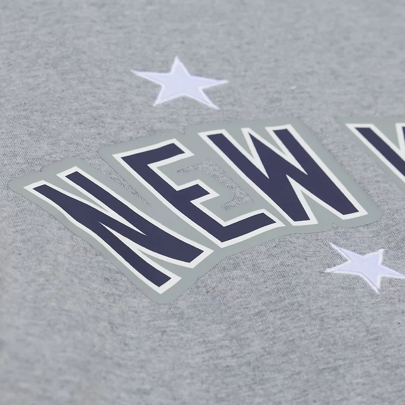 Mitchell Ness New York Yankees Pep Rally Cropped Boxy T-Shirt